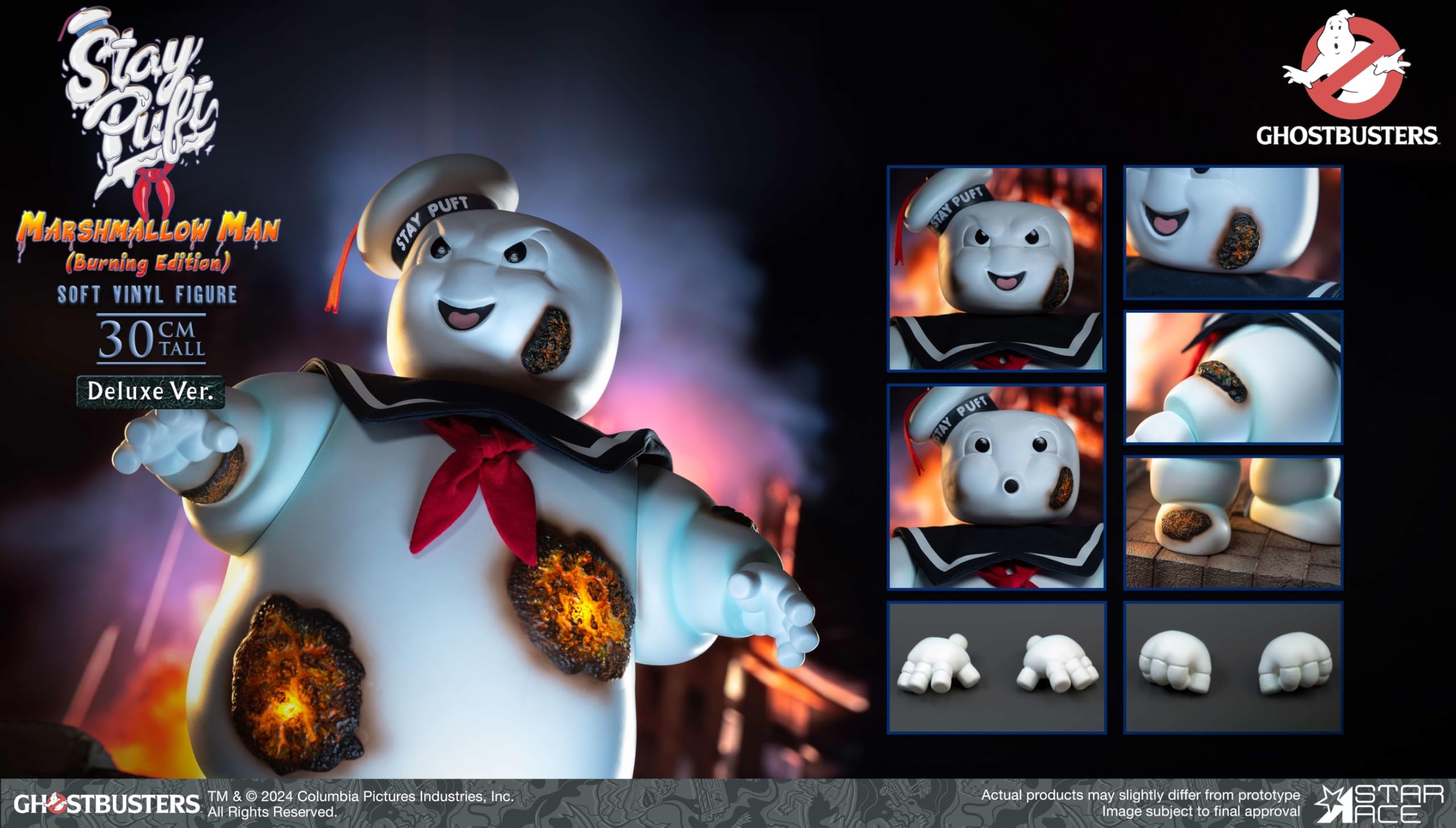 Star Ace Toys Ghostbusters: Stay Puft Marshmallow Man (Burning